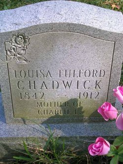 Louisa <I>Fulford</I> Chadwick 