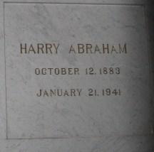 Harry Abraham 