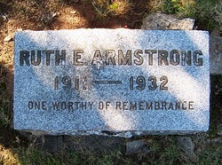 Ruth Evelyn <I>Wolfe</I> Armstrong 