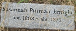 Susannah <I>Pittman</I> Jinright 