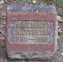 Elaine <I>DeWitte</I> Chatterton 
