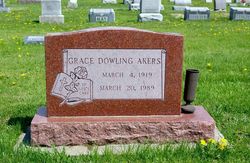 Grace <I>Dowling</I> Akers 