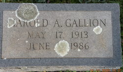 Harold Adrian Gallion 