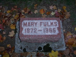 Mary Ann <I>Kunkle</I> Fulks 