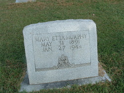 Mary Etta <I>Bradshaw</I> Murphy 