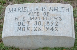 Mariella B. <I>Smith</I> Matthews 