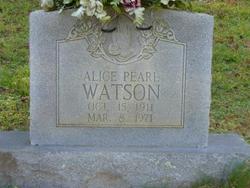 Alice Pearl Watson 