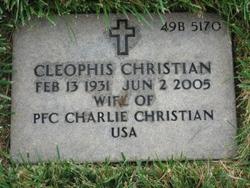 Cleophis Christian 