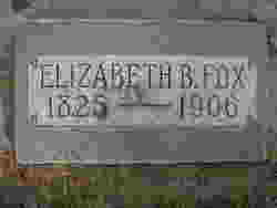Elizabeth B Fox 