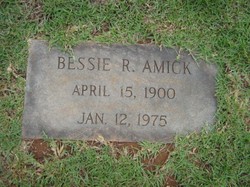 Bessie Rena <I>Connelly</I> Amick 