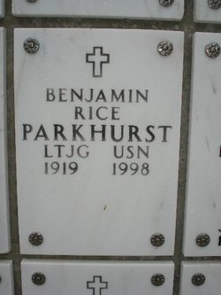 Benjamin Rice Parkhurst 