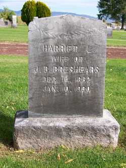 Harriet Luticia <I>Bass</I> Breshears 