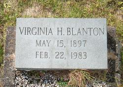 Virginia Tison <I>Hilsman</I> Blanton 
