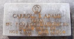 Carroll E. Adams 