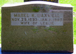 Mabel Kathleen <I>Maxwell</I> Williamson 