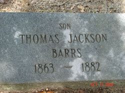 Thomas Jackson Barrs 