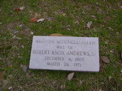 Amanda Mitchell <I>Allen</I> Andrews 