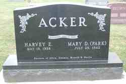 Mary D <I>Park</I> Acker 
