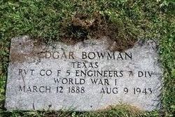 Edgar Bowman 
