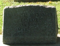 Charlotte Alexander Taylor 