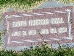 Edith Lennon <I>Hudson</I> Ball 