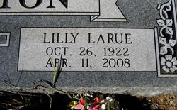 Lilly Larue <I>Stroope</I> Burton 