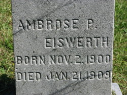 Ambrose Peter Eiswerth 
