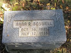 Anna R. <I>Lewis</I> Boswell 