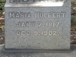 Maria <I>Wilcox</I> Hulbert 