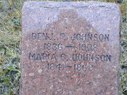 Maria C <I>Gibson</I> Johnson 