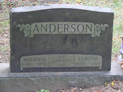 Marjorie Elisabeth <I>Telder</I> Anderson 