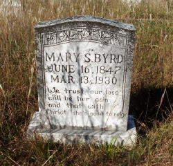 Mary <I>Stephens</I> Byrd 