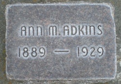 Ann Ethel M. <I>Poynter</I> Adkins 