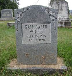 Kate <I>Garth</I> White 