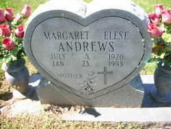 Margaret Elese <I>Adams</I> Andrews 