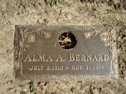 Alma A <I>Landvatter</I> Bernard 