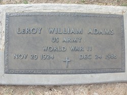 LeRoy William Adams 