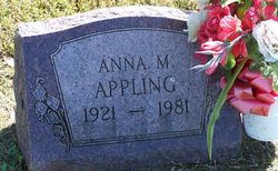 Anna M. <I>Phelps</I> Appling 
