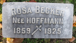 Rosa <I>Hoffmann</I> Becker 