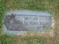 Anna <I>Lindstrom</I> Hendrickson 