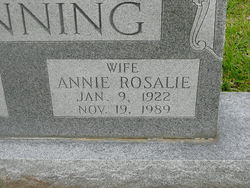 Annie Rosalie Koenning 