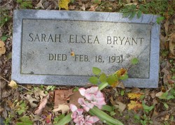 Sarah <I>Elsea</I> Bryant 