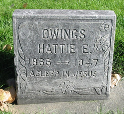 Hattie Ellen <I>Ritter</I> Owings 