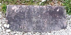 Daisy <I>Farrow</I> Wofford 