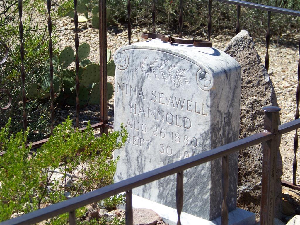 Nina Marie Seawell Hannold Gravesite