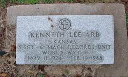 Kenneth Lee “Kenny” Arb 