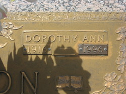Dorothy Ann <I>McHam</I> Nelson 