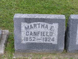 Martha Elmira <I>Givan</I> Canfield 