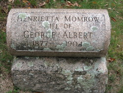 Henrietta <I>Momrow</I> Albert 
