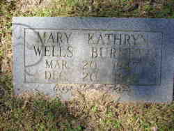 Mary Kathryn <I>Wells</I> Burnett 
